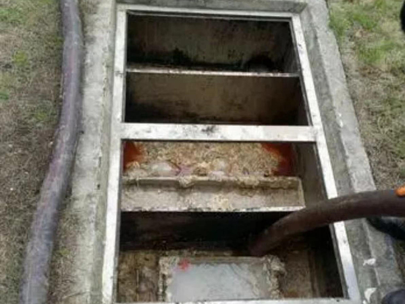 张北隔油池清理